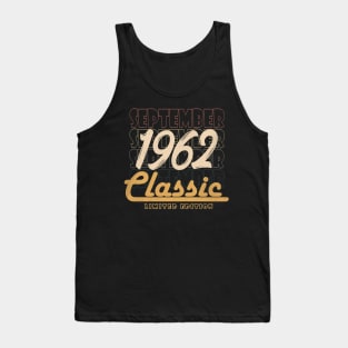 september 1962 birthday Tank Top